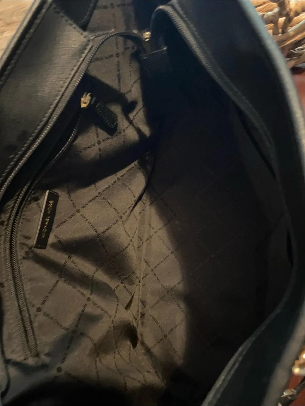 Michael Kors purse and wallet set
